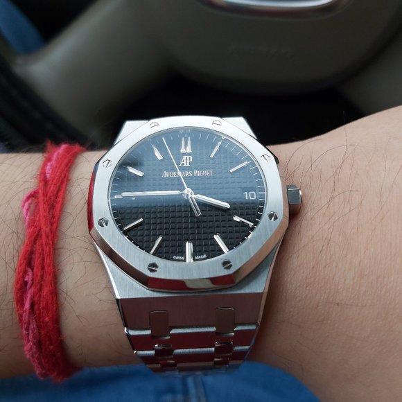 Audemars Piguet Royal Oak 41mm 15500 Basel 2019 SS/SS Black - Picture 16 of 17